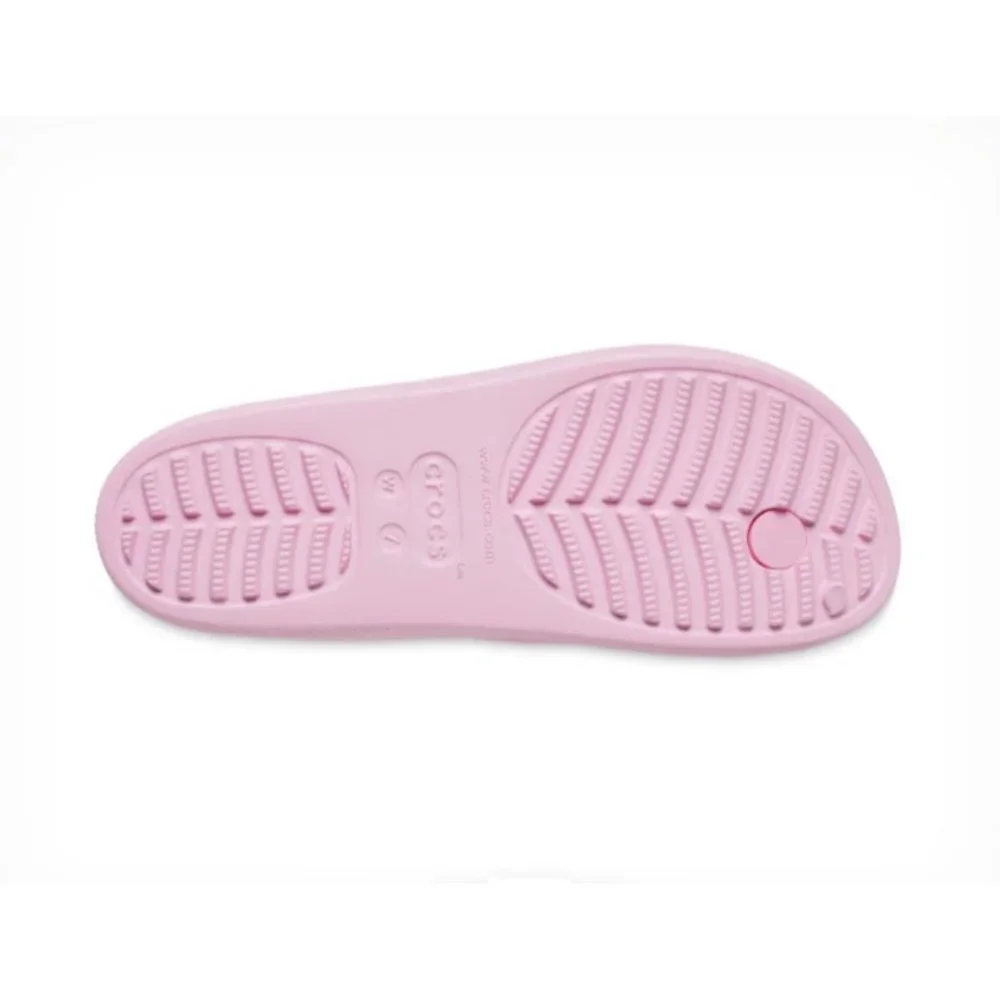 New Crocs Women's‎ Classic Platform Flip Flop Sandals Flamingo Pink US 9
